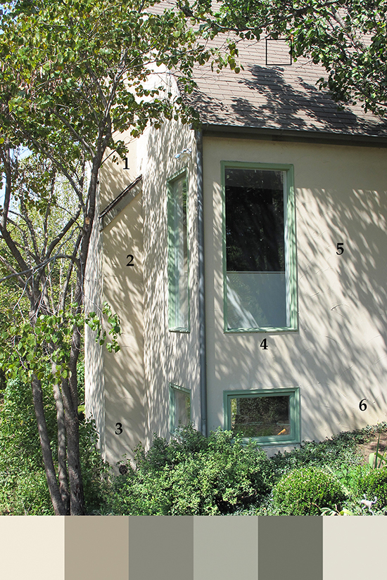 Photograph of House in Afternoon Light